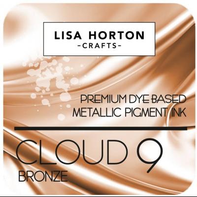 Lisa Horton Crafts Cloud 9 Metallic Pigment  Ink Pad - Bronze